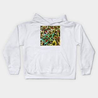 Leaves #14a Kids Hoodie